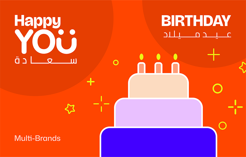 HappyYOU Birthday Card